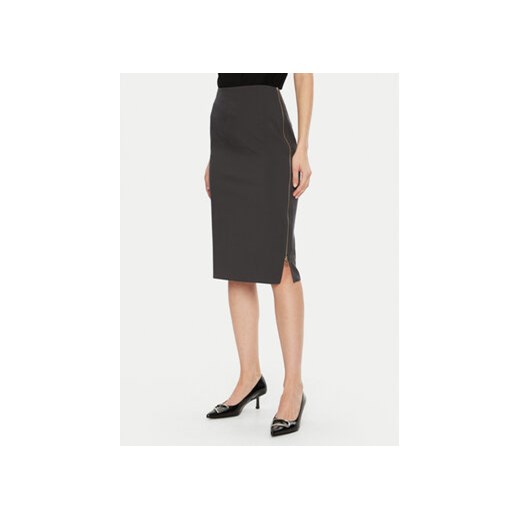 Rinascimento Spódnica midi CFC0121919003 Szary Regular Fit Rinascimento S MODIVO