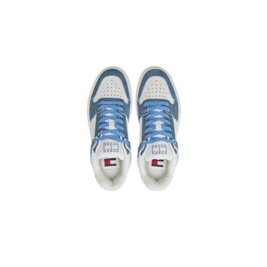 Tommy Jeans Sneakersy The Brooklyn Denim Leather EN0EN02578 Niebieski Tommy Jeans 40 MODIVO