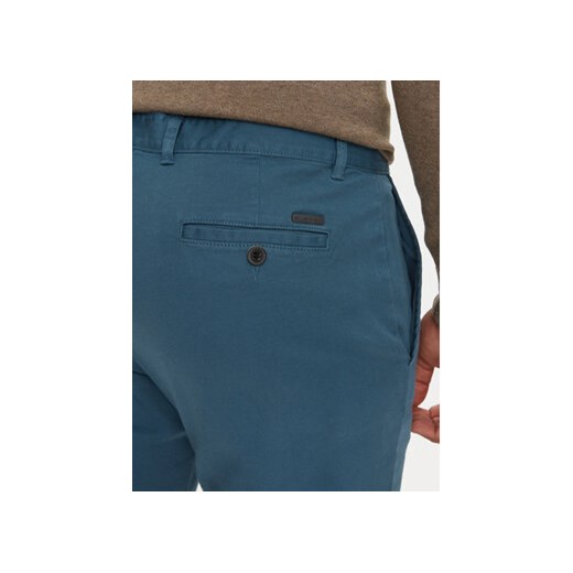 Sisley Chinosy 4AIHSF021 Niebieski Slim Fit Sisley 52 MODIVO