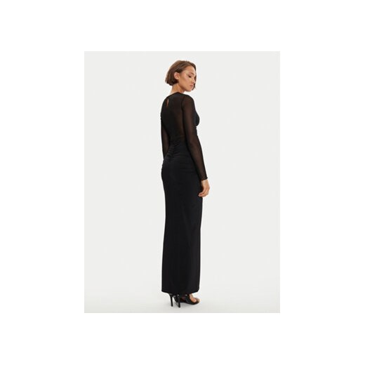 Simona Corsellini Sukienka wieczorowa A24CEAB060 Czarny Slim Fit Simona Corsellini 46 MODIVO
