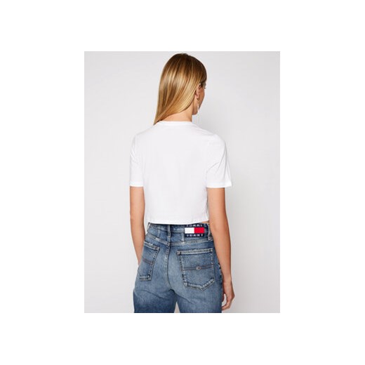 Vans T-Shirt Flying V Crop Cre VN0A54QU Biały Cropped Fit Vans XS MODIVO