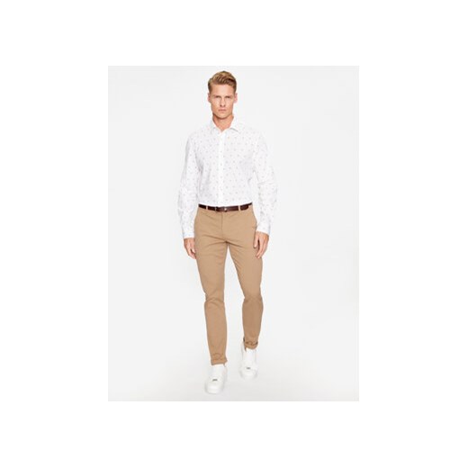Guess Koszula M3YH35 W8BX1 Biały Slim Fit Guess S MODIVO