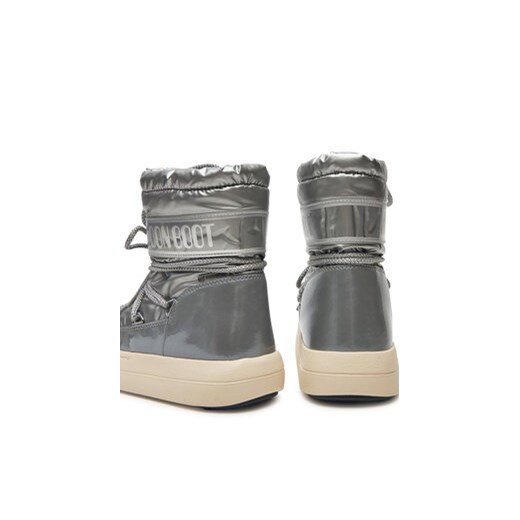 Moon Boot Śniegowce Junior Park Boot 80D3440020 Srebrny Moon Boot 38 MODIVO
