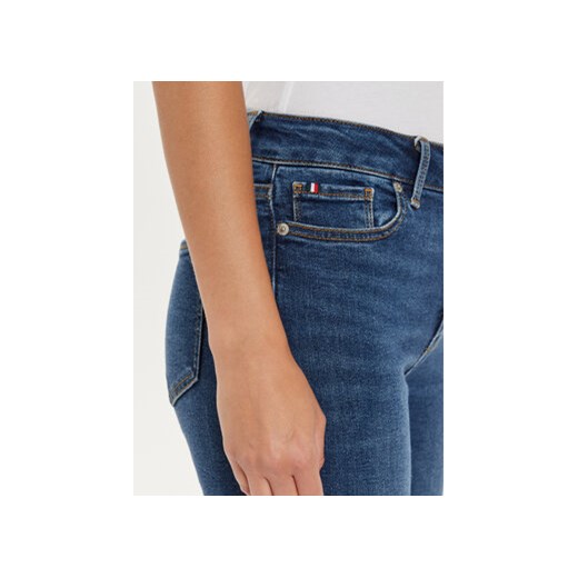 Tommy Hilfiger Jeansy Harlem WW0WW44114 Niebieski Skinny Fit Tommy Hilfiger 29_32 MODIVO