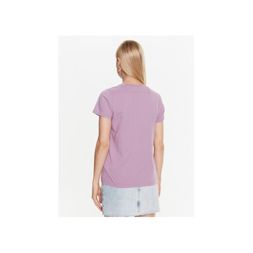 Lee T-Shirt L49EEHA39 112333683 Fioletowy Regular Fit Lee XS MODIVO
