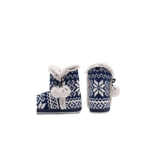 Home & Relax Kapcie 20SDR1147 Granatowy Home & Relax 41 MODIVO