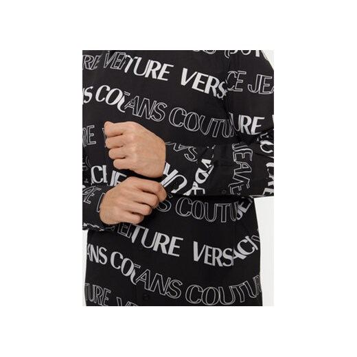 Versace Jeans Couture Koszula 76GAL2R0 Czarny Regular Fit 52 MODIVO