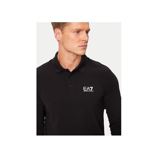 EA7 Emporio Armani Polo 8NPF15 PJVQZ 1200 Czarny Regular Fit S MODIVO