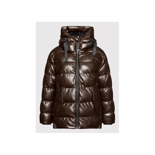 DKNY Kurtka puchowa DL1MUF63 Brązowy Regular Fit L MODIVO