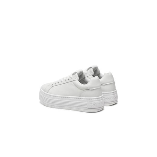 Calvin Klein Sneakersy Bold Platf Low Oh Mg Lth YW0YW01589 Biały Calvin Klein 40 MODIVO