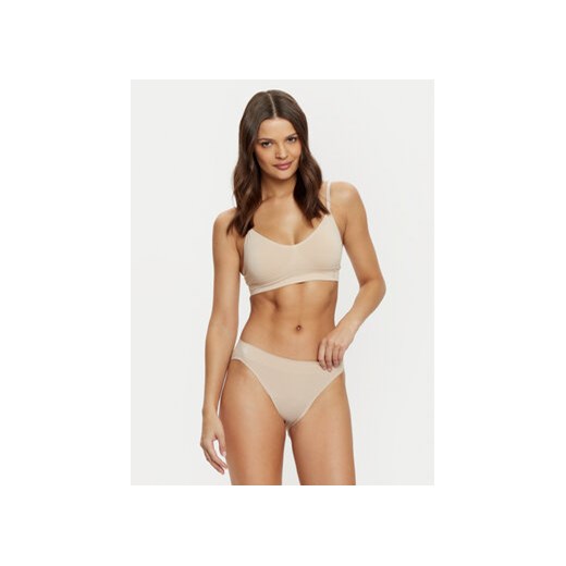 LAUREN RALPH LAUREN Biustonosz top 4L0079 Beżowy M MODIVO