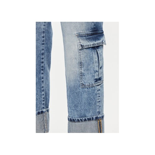 Please Jeansy P2TSEH0W6X Niebieski Straight Leg Please S MODIVO
