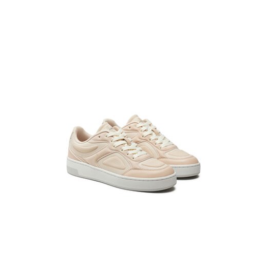 Calvin Klein Jeans Sneakersy Basket Cupsole Low Mix In Mtl YW0YW01462 Różowy 37 MODIVO