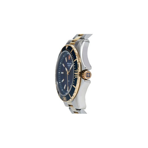 Swiss Alpine Military Zegarek Diver 7040.1145 Srebrny Swiss Alpine Military uniwersalny MODIVO