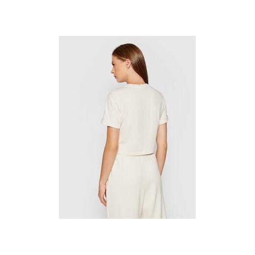 adidas T-Shirt adicolor Essentials Cropped H37880 Beżowy Standard Fit 40 MODIVO