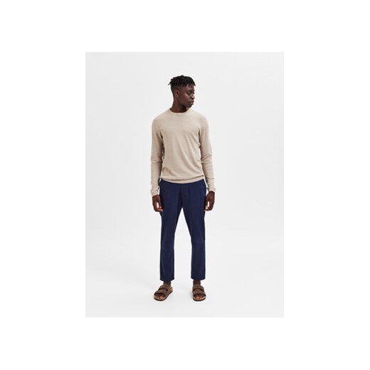 Selected Homme Chinosy 16087636 Granatowy Slim Tapered Fit Selected Homme S MODIVO