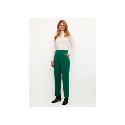 Kaffe Spodnie materiałowe Sakura 10506858 Zielony Relaxed Fit Kaffe 36 MODIVO