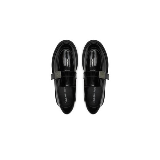 Calvin Klein Jeans Loafersy Flatform Shoe Driver Hdw YW0YW01657 Czarny 37 MODIVO