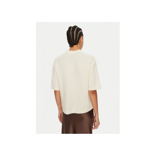 Gina Tricot Sweter 22271 Écru Regular Fit Gina Tricot L MODIVO