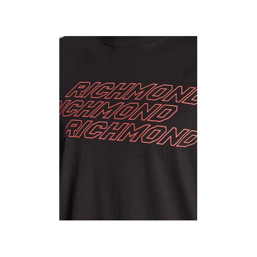 John Richmond T-Shirt UMP23018TS Czarny Regular Fit John Richmond S MODIVO