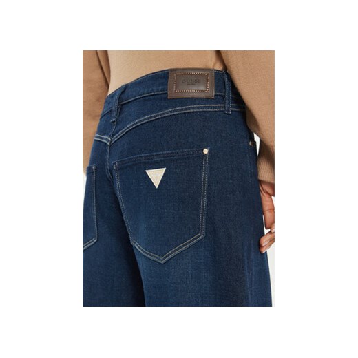 Guess Jeansy W4BA82 D5HF1 Niebieski Palazzo Fit Guess 29_29 MODIVO