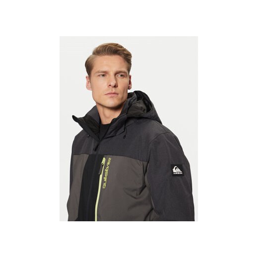 Quiksilver Kurtka narciarska Dawson EQYTJ03451 Czarny Slim Fit Quiksilver XL MODIVO