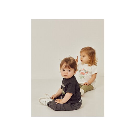 Zippy T-Shirt ZBBAP0303 23005 Szary Regular Fit 18_24M MODIVO