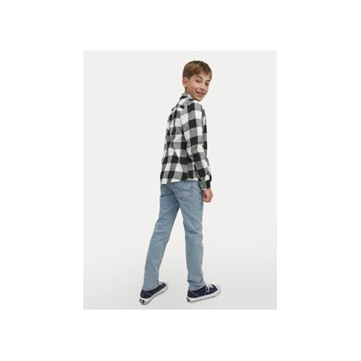 Jack&Jones Junior Koszula Gingham 12183050 Szary Regular Fit Jack&jones Junior 152 MODIVO