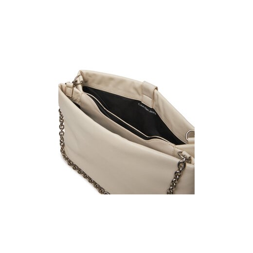 Calvin Klein Jeans Torebka K60K612227 Écru uniwersalny MODIVO