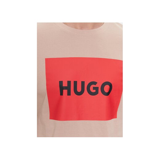 Hugo T-Shirt Dulive222 50467952 Beżowy Regular Fit S MODIVO
