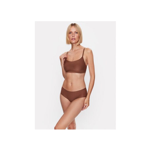 Chantelle Figi klasyczne Soft Stretch C26440 Brązowy Chantelle one size MODIVO