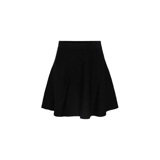 YAS Spódnica mini 26031906 Czarny Regular Fit Yas XXL MODIVO