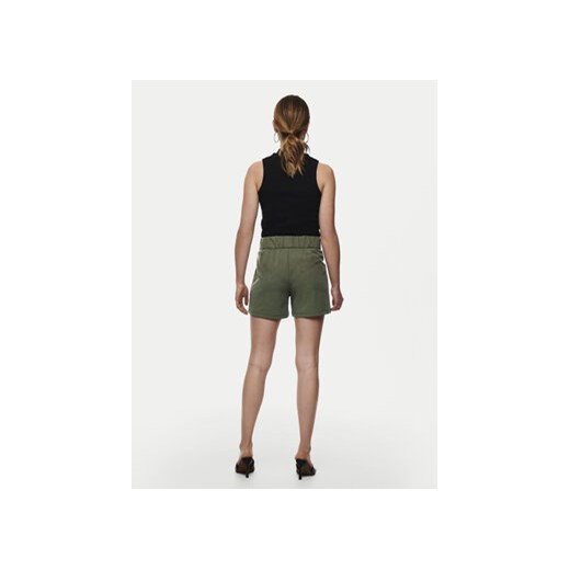 JDY Szorty materiałowe Geggo 15203098 Zielony Regular Fit Jdy L MODIVO