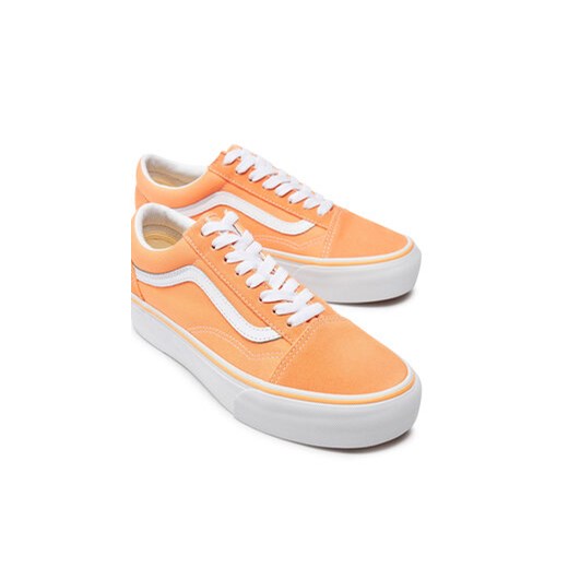 Vans Tenisówki Old Skool Platfor VN0A5KX9AAS1 Pomarańczowy Vans 35 MODIVO