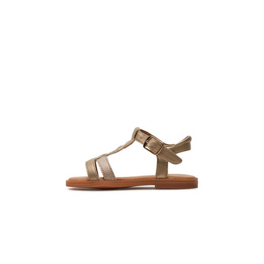 Geox Sandały J Sandal Karly Girl J4535H 0NFQD C2010 M Złoty Geox 24 MODIVO
