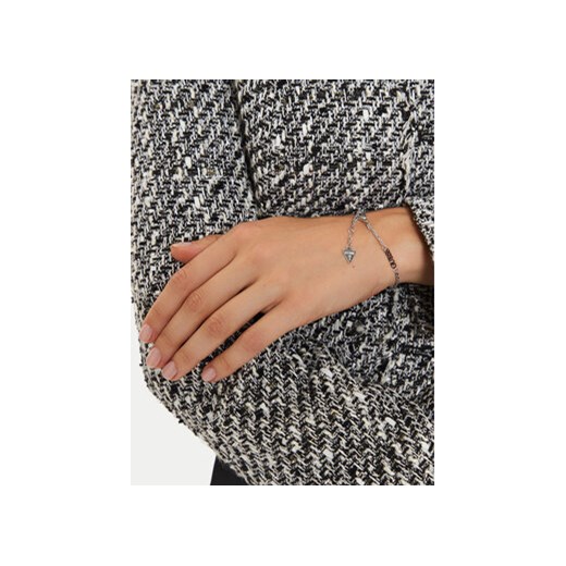 Guess Bransoletka JUBB04 414JW Srebrny Guess S MODIVO