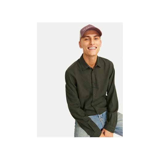 Jack&Jones Koszula Joshua 12258429 Zielony Slim Fit XL MODIVO