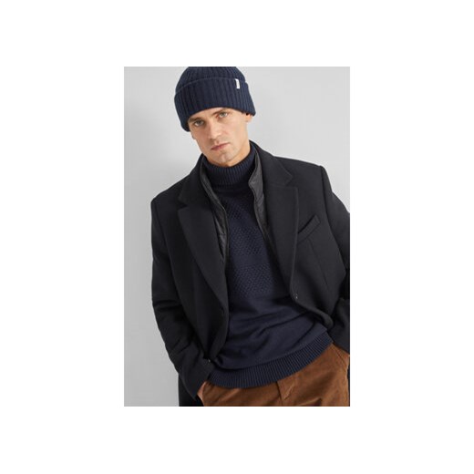 Selected Homme Płaszcz wełniany 16089400 Czarny Regular Fit Selected Homme M MODIVO