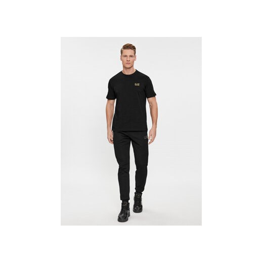 EA7 Emporio Armani T-Shirt 8NPT18 PJ02Z 0208 Czarny Regular Fit XXL MODIVO