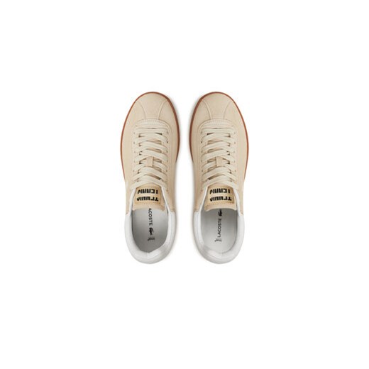 Lacoste Sneakersy Baseshot 748SFA0010 Beżowy Lacoste 37 MODIVO