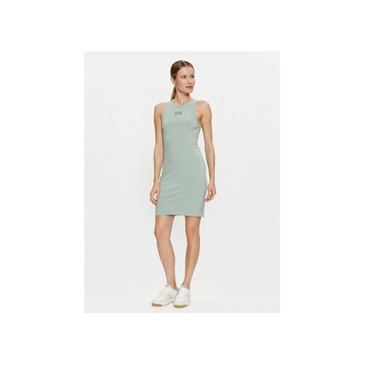 Vans Sukienka letnia Varsity Tank Dress VN000JGP Zielony Slim Fit Vans M MODIVO