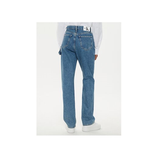 Calvin Klein Jeans Jeansy J20J223718 Niebieski Straight Fit 24_30 MODIVO