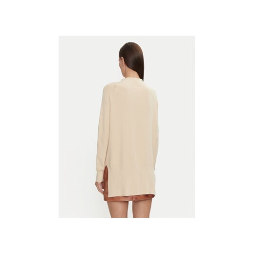 Kontatto Sweter 3M0128 Beżowy Relaxed Fit Kontatto one size MODIVO