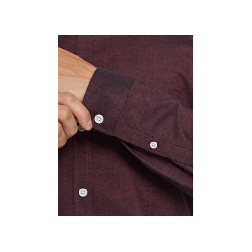 Lindbergh Koszula 30-203174 Czerwony Slim Fit XXL MODIVO