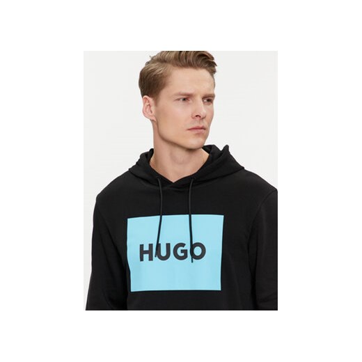 Hugo Bluza Duratschi223 50473168 Czarny Regular Fit XL MODIVO