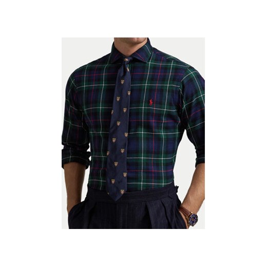 Polo Ralph Lauren Koszula 710922281003 Zielony Custom Fit Polo Ralph Lauren XL MODIVO