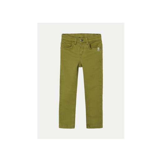 Mayoral Spodnie materiałowe 4539 Zielony Slim Fit Mayoral 7Y MODIVO