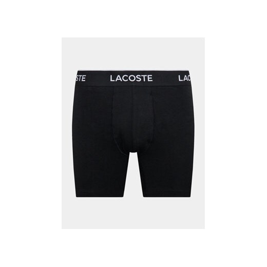 Lacoste Komplet 3 par bokserek 6H3420 Czarny Regular Fit Lacoste M MODIVO