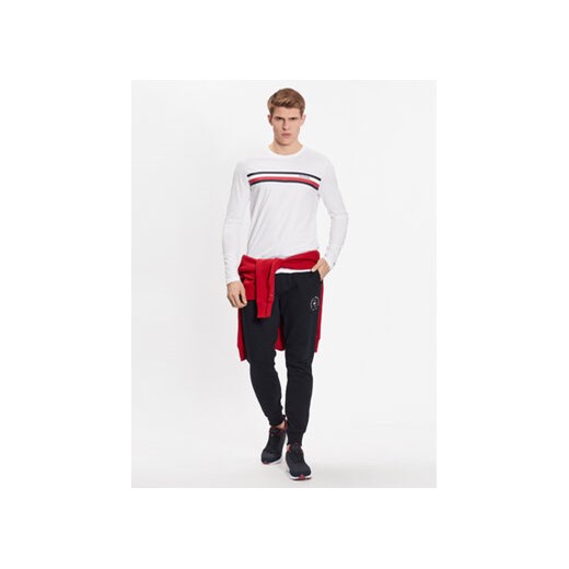Tommy Hilfiger Longsleeve MW0MW32366 Biały Slim Fit Tommy Hilfiger XXL MODIVO