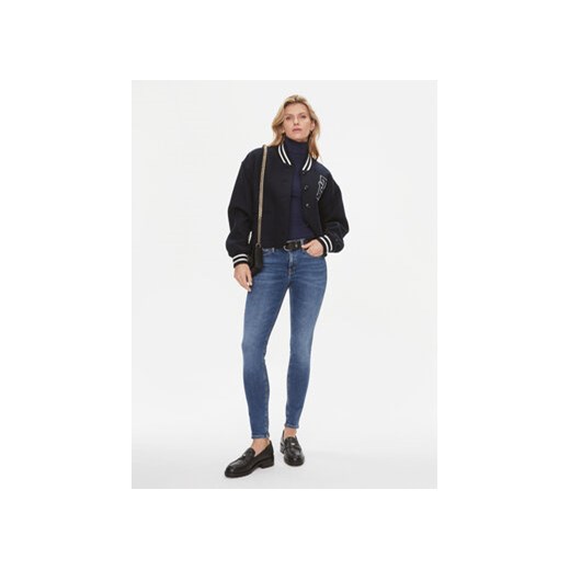 Tommy Hilfiger Kurtka przejściowa Varsity WW0WW40251 Granatowy Relaxed Fit Tommy Hilfiger 36 MODIVO